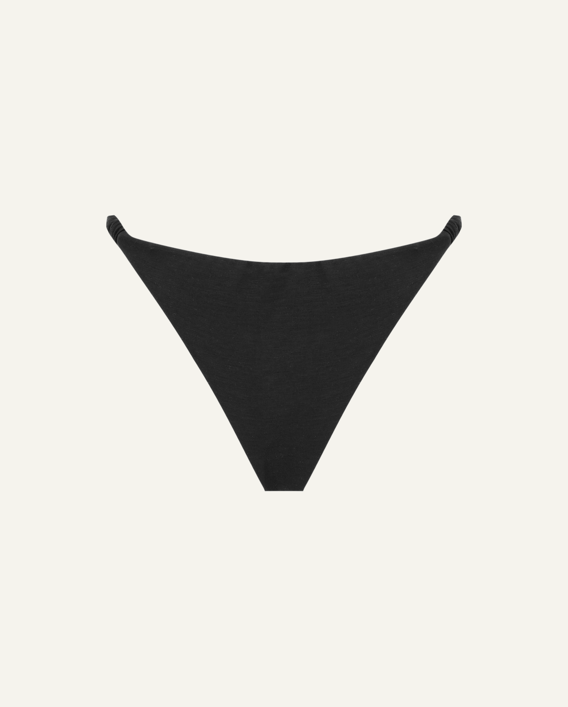 Merino Wool Brazilian Briefs – Black-4