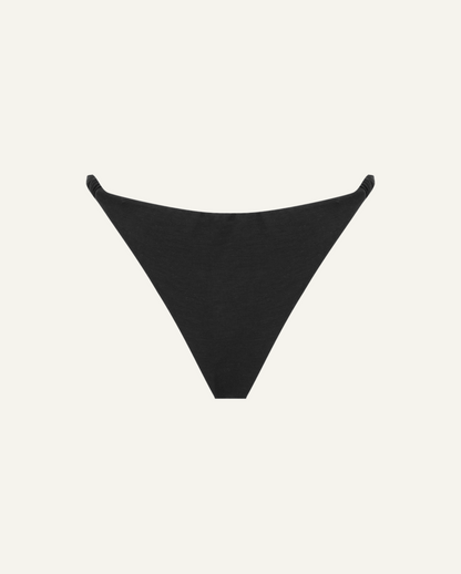 Merino Wool Brazilian Briefs – Black-4