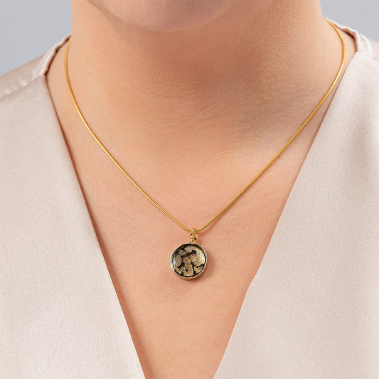 Capricorn Zodiac Sign Sustainable Necklace-0